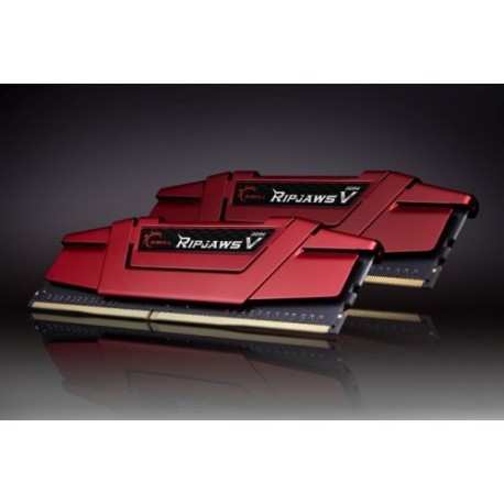 MEMORIA RAM DDR4 GSKILL RIPJAWS 5 2X16GB 3000MHZ ROJO F4-3000C16D-32GVRB