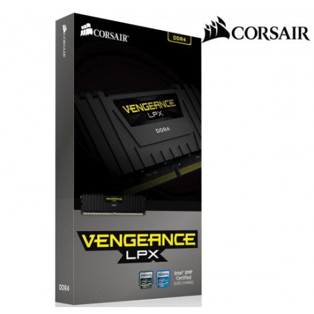 MEMORIA RAM DDR4 CORSAIR VENGEANCE LPX 16GB 2400MHZ 2X8 CMK16GX4M2A2400C14