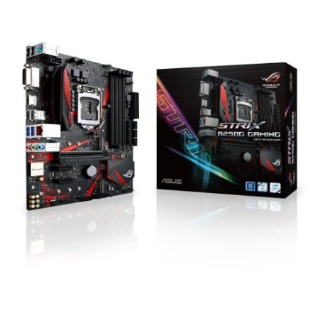 TARJETA MADRE ASUS STRIX B250G GAMING 64GB DDR4 M.2/HDMI/DVI