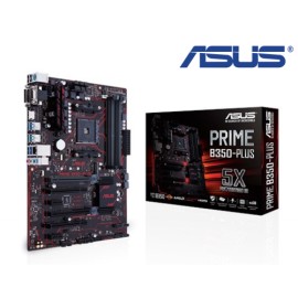 TARJETA MADRE ASUS PRIME B350-PLUS AM4 DDR4 HDMI DVI VGA M.2 USB 3.1