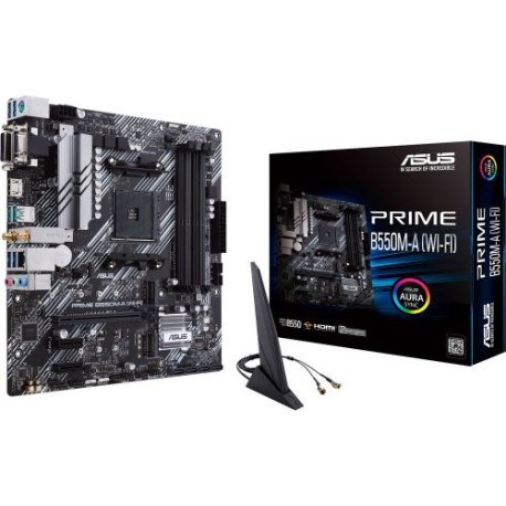 TARJETA MADRE ASUS PRIME B550M-A (WI-FI) DDR4/HDMI 2.1/USB 3.2