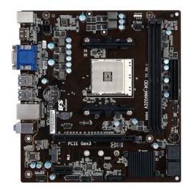 TARJETA MADRE ECS A320AM4-M3D RYZEN AM4 2xDDR4 2xPCIe GIGALAN USB HDMI