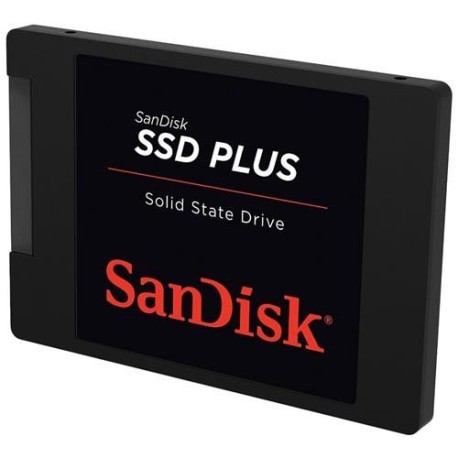 UNIDAD SSD SANDISK PLUS 240GB 2.5 SATA 3 SDSSDA-240G-G26 SDSSDA-240G-G26