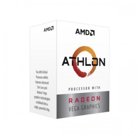 CPU AMD ATHLON 3000G 3.5 GHZ 4MB 35W AM4 VEGA GRAPHICS (YD3000C6FBBOX)