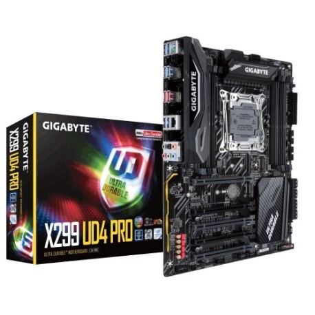 MOTHERBOARD GIGABYTE X299 UD4 PRO 2066,8 DDR4,ATX
