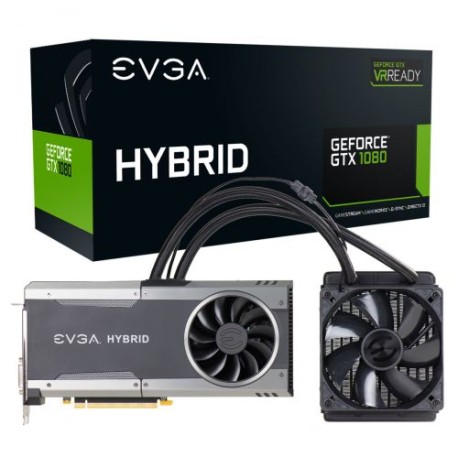 TARJETA DE VIDEO EVGA GTX 1080FTW HYBRID GAMING 8GB/DDR5/256BIT 08G-P4-6288-KR