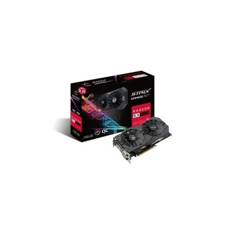 TARJETA DE VIDEO ASUS ROG-STRIX-RX560-O4G-EVO-GAMING AMD RADEON RX 560 GDDR5 4GB 128-bit DVI-Dx1 HDMIx1 DISPLAY PORTx1 RESOLUCI