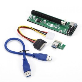 Riser Card Usb Pci-e 3.0 Pci Express 1x A 16x