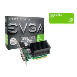 TARJETA DE VIDEO EVGA GeForce GT 720 2GB 02G-P3-2724-KR