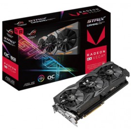 TARJETA DE VIDEO ASUS ROG-STRIX-RXVEGA64-O8G-GAMING 8G AMD Radeon DP/HDMI/DVI