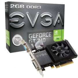 TARJETA DE VIDEO EVGA 02G-P3-2713-KR GT 710 2GB