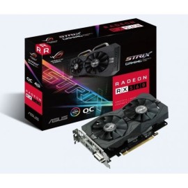TARJETA DE VIDEO ASUS ROG-STRIX-RX560-O4G-EVO-GAMING AMD RADEON RX 560 GDDR5 4GB 128-bit DVI-Dx1 HDMIx1 DISPLAY PORTx1 RESOLUCI