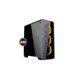 GABINETE EAGLE WARRIOR MAYAN ATX S/FTE CTEMP 3VENT. RGB CG02TEMAYANEGW