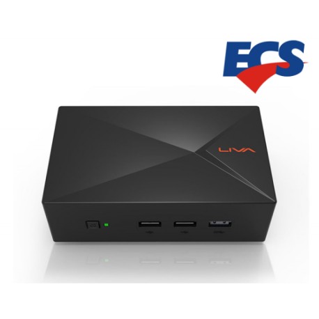 MINI PC ECS LIVA X INTEL N2808 1.58GHZ 2GB/32GB VGA/HDMI