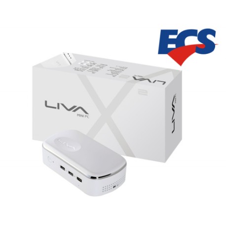 MINI PC ECS LIVA X2 INTEL N3050 1.6GHZ 2GB/32GB VGA/HDMI WIN10