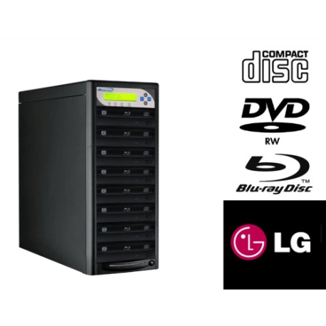 TORRE DUPLICADORA CD/DVD/BLU-RAY LG (1 a 7)