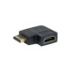 ADAPTADOR HDMI HEMBRA A MACHO MANHATTAN ÁNGULO DER DE 90° 353496