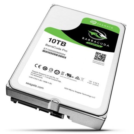 HD 10TB 3.5" SEAGATE BARRACUDA PRO NEW