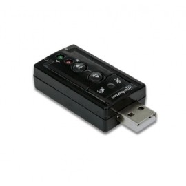 CONVERTIDOR MANHATTAN USB 2.0 A TARJETA SONIDO 3D 7.1 151429