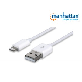 CABLE MANHATTAN ILYNK USB LIGHTNING IPHONE 5 393744