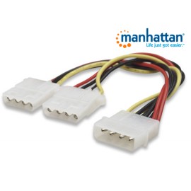 CABLE MANHATTAN DE ALIMENTACION ,Y ,1 MOLEX M - 2 MOLEX H 301503