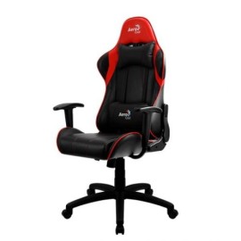 SILLA AEROCOOL AC100 AIR NEGRA CON ROJO