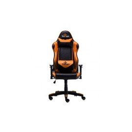 SILLA GAMING YEYIAN POLIURETANO ARMAZON METALICO, NARANJA , DESCANSABR