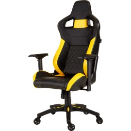SILLA CORSAIR GAMING T1 RACE RECLINABLE 4D BLACK/YELLOW CF-9010015-WW