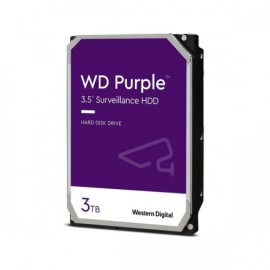 DISCO DURO INTERNO WD 3TB 3.5" WD30PURZ. 64MB SATA3 5400RPM PURPLE