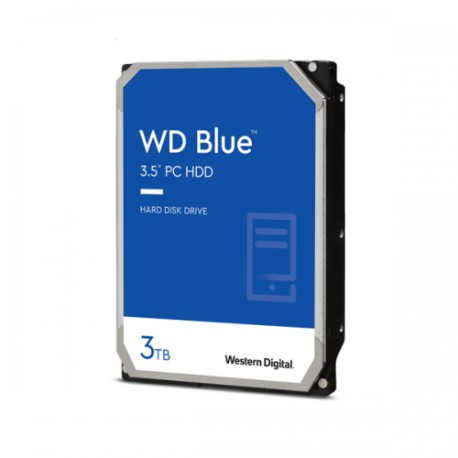 DISCO DURO INTERNO WD 2TB 3.5" WD20EZAZ 256MB SATA3 5400RPM BLUE BULK