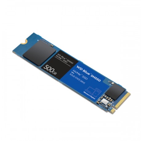 UNIDAD SSD M.2 WD SN550 500GB WDS500G2B0C BLUE PCIE NVME