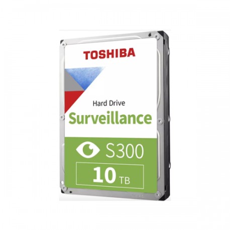 DISCO DURO INTERNO TOSHIBA 10TB HDWT31AUZSVAR 3.5 "S300 7200RPM CCTV