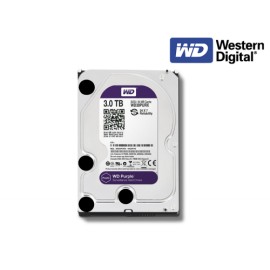 DISCO DURO INTERNO WD 3TB 3.5 WD30PURX 64M SATA3 7200RPM PURPLE