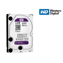 DISCO DURO INTERNO WESTERN DIGITAL 4TB 3.5 WD40PURX 64MB SATA6.0Gb/s 5400RPM PURPLE
