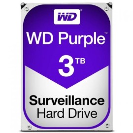 DISCO DURO INTERNO WD 3TB 3.5" WD30PURZ. 64MB SATA3 5400RPM PURPLE