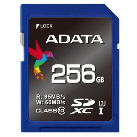MEMORIA SDXC ADATA 256GB UHS-I U3 (ASDX256GUI3CL10-R)