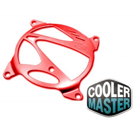 VENTILADOR COOLER MASTER FAN GRILL 80MM 3D ROJO LAG-A81-ER