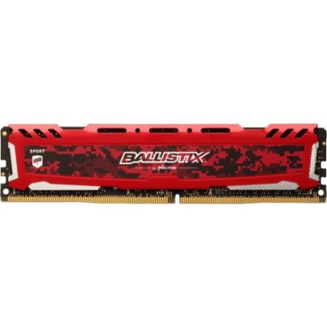 MEMORIA RAM DDR4 BALLISTIX SPORT LT 16GB DDR4 3200MHZ RED