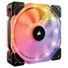 VENTILADOR CORSAIR HD120 RGB 120MM 3 PACK C/CONTOLADOR CO-9050067-WW