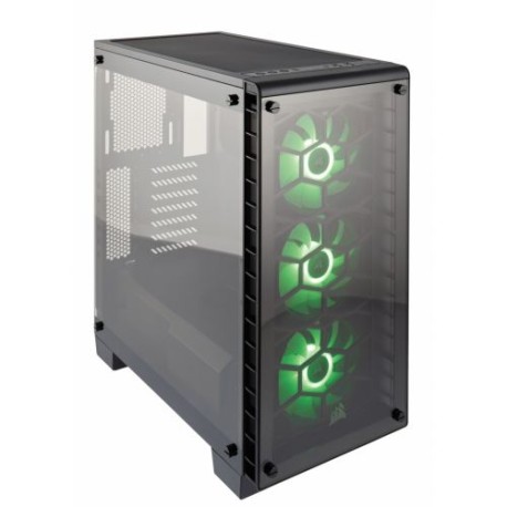 GABINETE CORSAIR CRYSTAL 460X RGB SIN FUENTE CC-9011101-WW