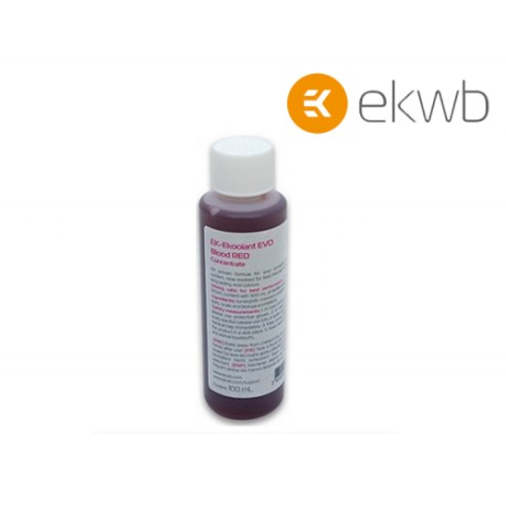 LIQUIDO REFRIGERANTE CONCENTRADO EK-Koolant EVO ROJO SANGRE 100ml 3830046999535