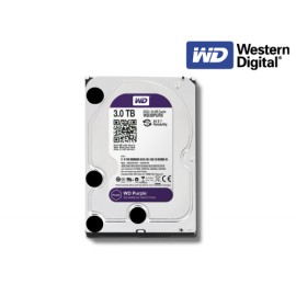 DISCO DURO INTERNO WD 3TB 3.5 WD30PURX 64M SATA3 7200RPM PURPLE