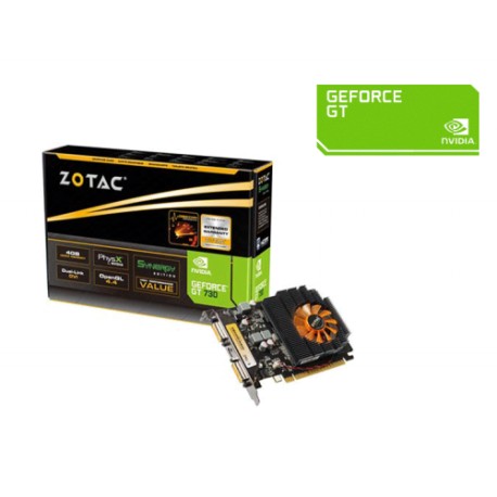 Tarjeta de video Zotac Nvidia GT 730 ZONE 2GB DDR3 4895173605109
