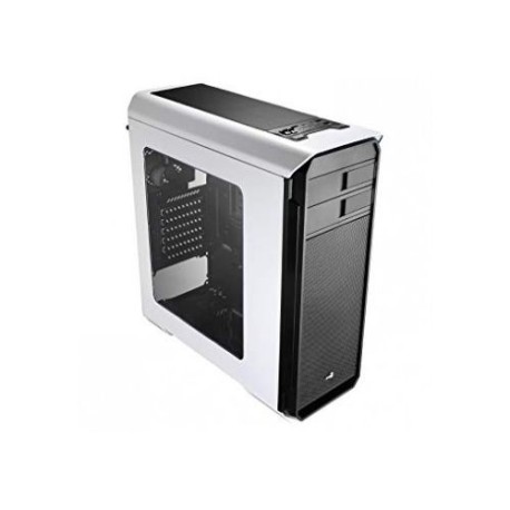 GABINETE AEROCOOL AERO-500 RGB WHT,LECT SD,FAN CTRL,ATX