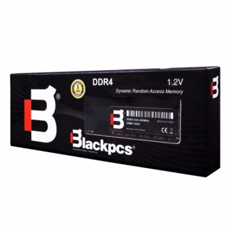 MEMORIA RAM BLACKPCS DDR4 UDIMM 4GB 2400 MHZ 1.2V (MD22402-4GB)