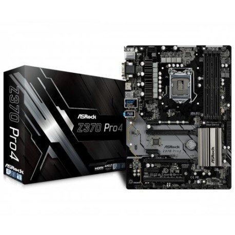 TARJETA MADRE ASROCK Z370 PRO4 1151 HDMI/DVI
