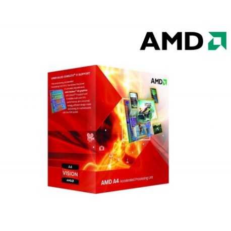 CPU AMD A-SERIES A4 6300 3.7GHZ 65W 1MB SOC FM2 CAJA (AD6300OKHLBOX)