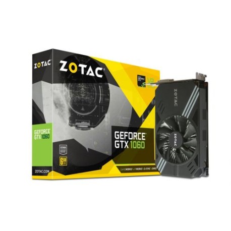 TARJETA DE VIDEO ZOTAC GTX 1060 SHORT BOARD 6GBGDDR5 192 BIT ZT-P10600A-10L