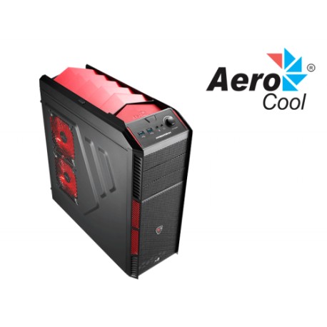 GABINETE AEROCOOL XPREDATOR X1 DEVIL RED EN57066