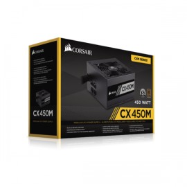 FUENTE DE PODER CORSAIR CX450M 450W SM 80 PLUS BRONZE CP-9020101-NA